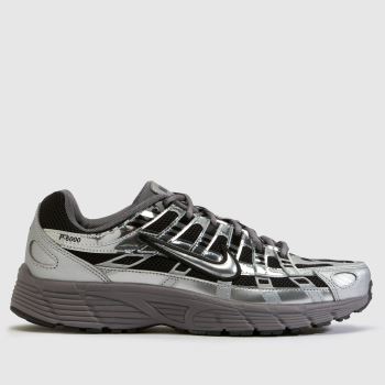 Nike Black & Silver P-6000 Youth