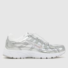 Nike P-6000 Youth in White & Silver Nike P-6000,1 of 4