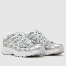 Nike P-6000 Youth in White & Silver Nike P-6000,2 of 4