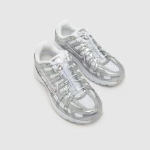 Nike P-6000 Youth in White & Silver Nike P-6000,3 of 4