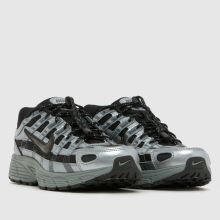 Nike P-6000 Youth in Black & Silver Nike P-6000,2 of 4