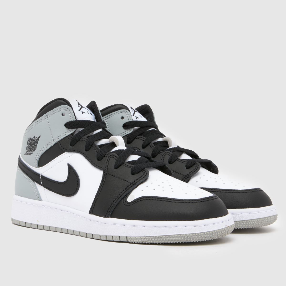 Nike Jordan Air Mid Youth in White grey