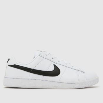 Nike White & Black Tennis Classic Youth