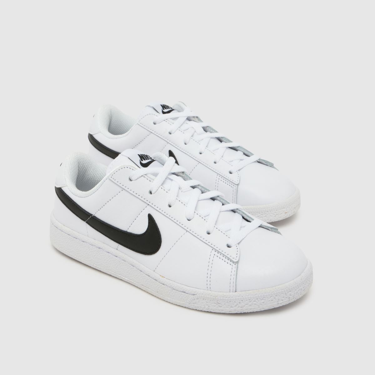 Nike Tennis Classic Youth in White & Black Nike Tennis Classic 4