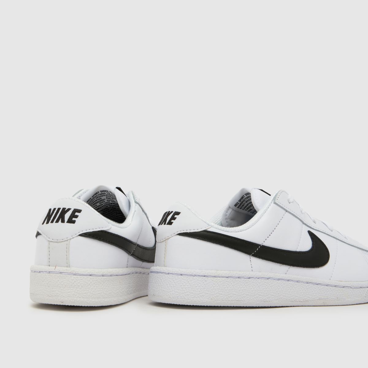 Nike Tennis Classic Youth in White & Black Nike Tennis Classic 7