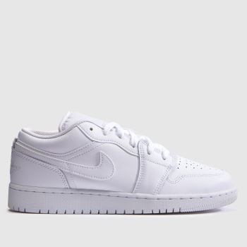 Nike Jordan White Air 1 Low Youth