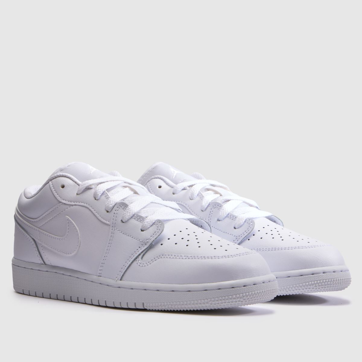 Nike Jordan Air 1 Low Youth in White Nike Jordan Air 1 Low 1