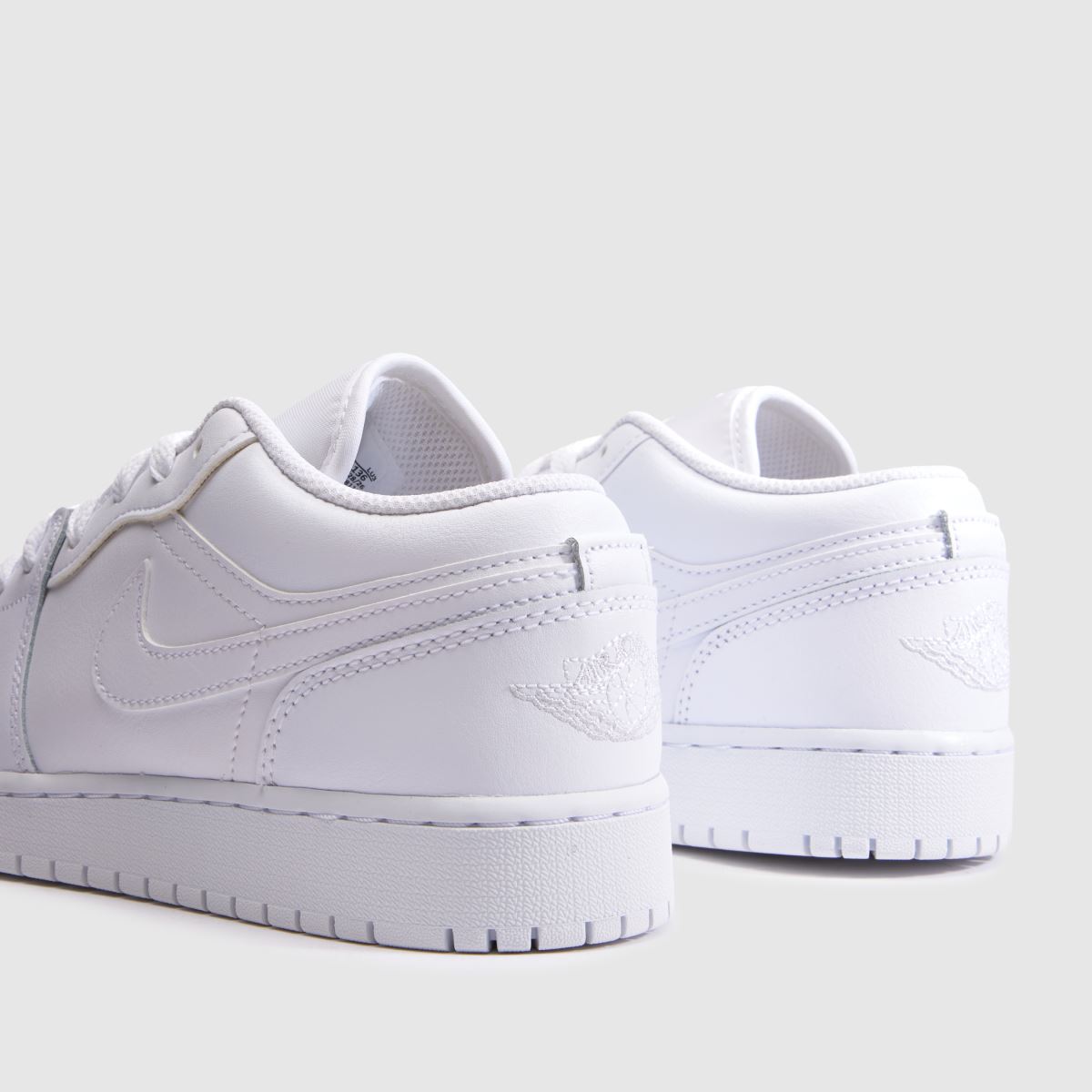 Nike Jordan Air 1 Low Youth in White Nike Jordan Air 1 Low 7