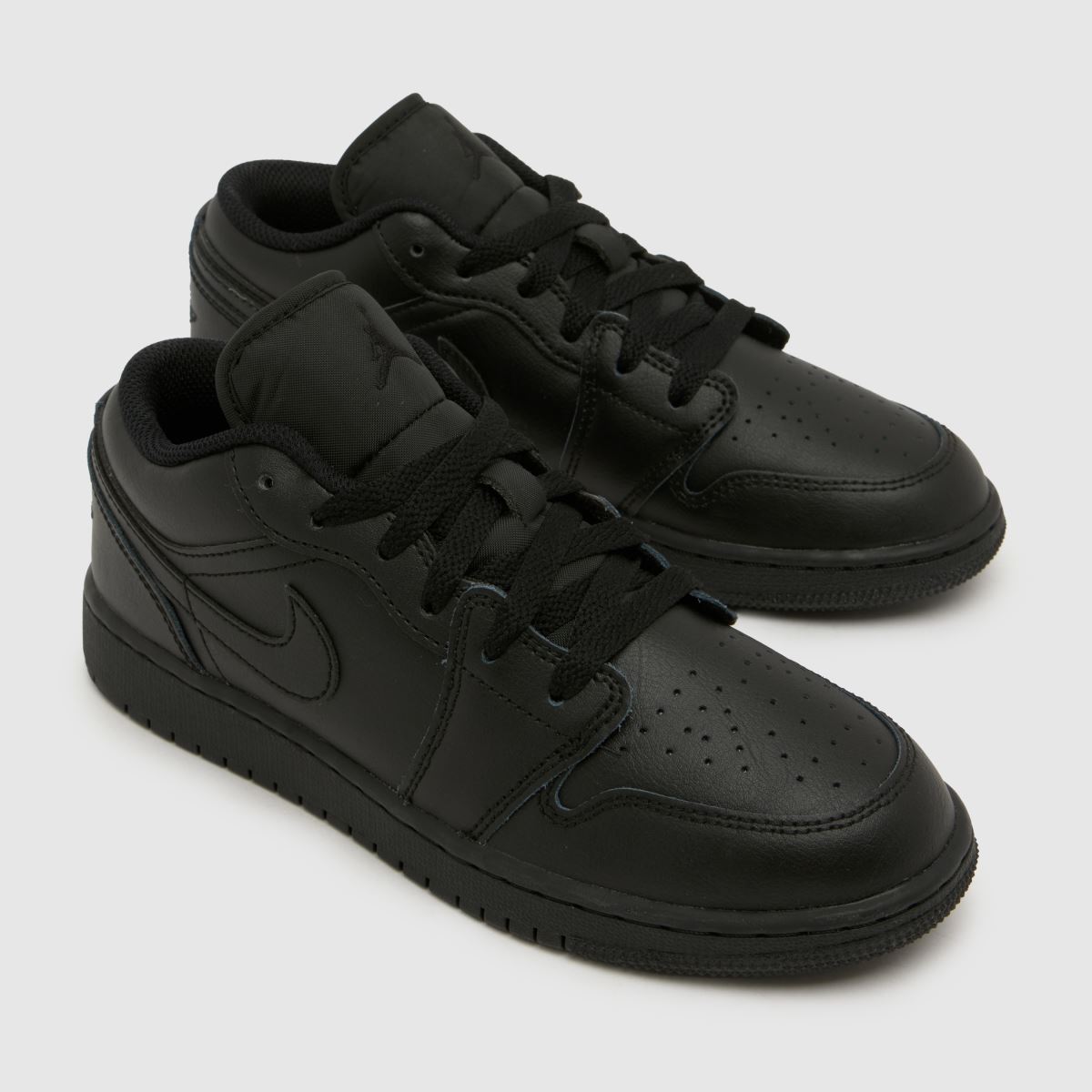 Nike Jordan Air Jordan 1 Low Youth in Black Nike Jordan Air Jordan 1 Low 4
