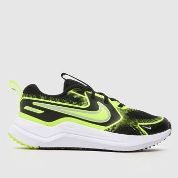 Nike Black & Green Cosmic Runner Youth