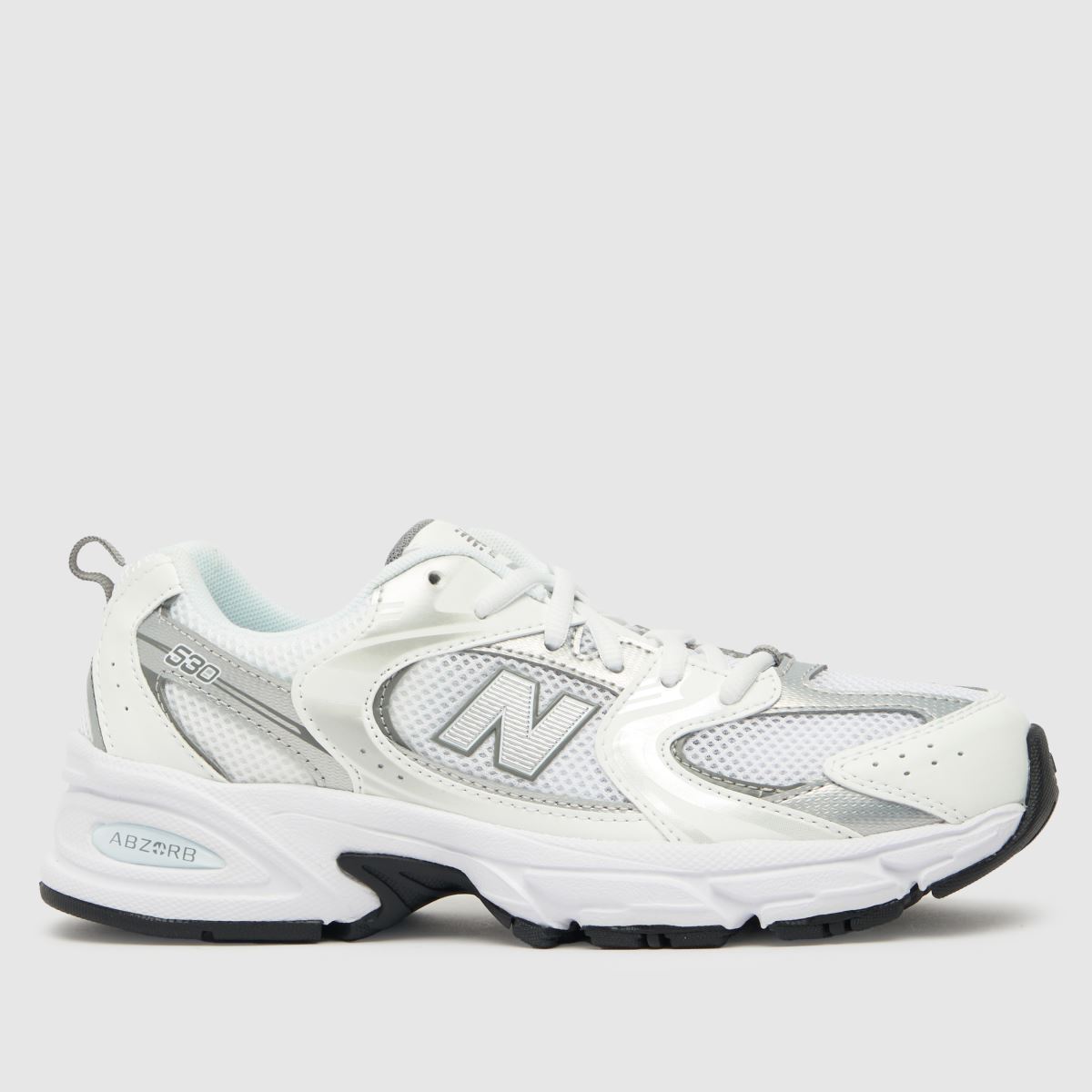 New Balance White 530 Youth Trainers