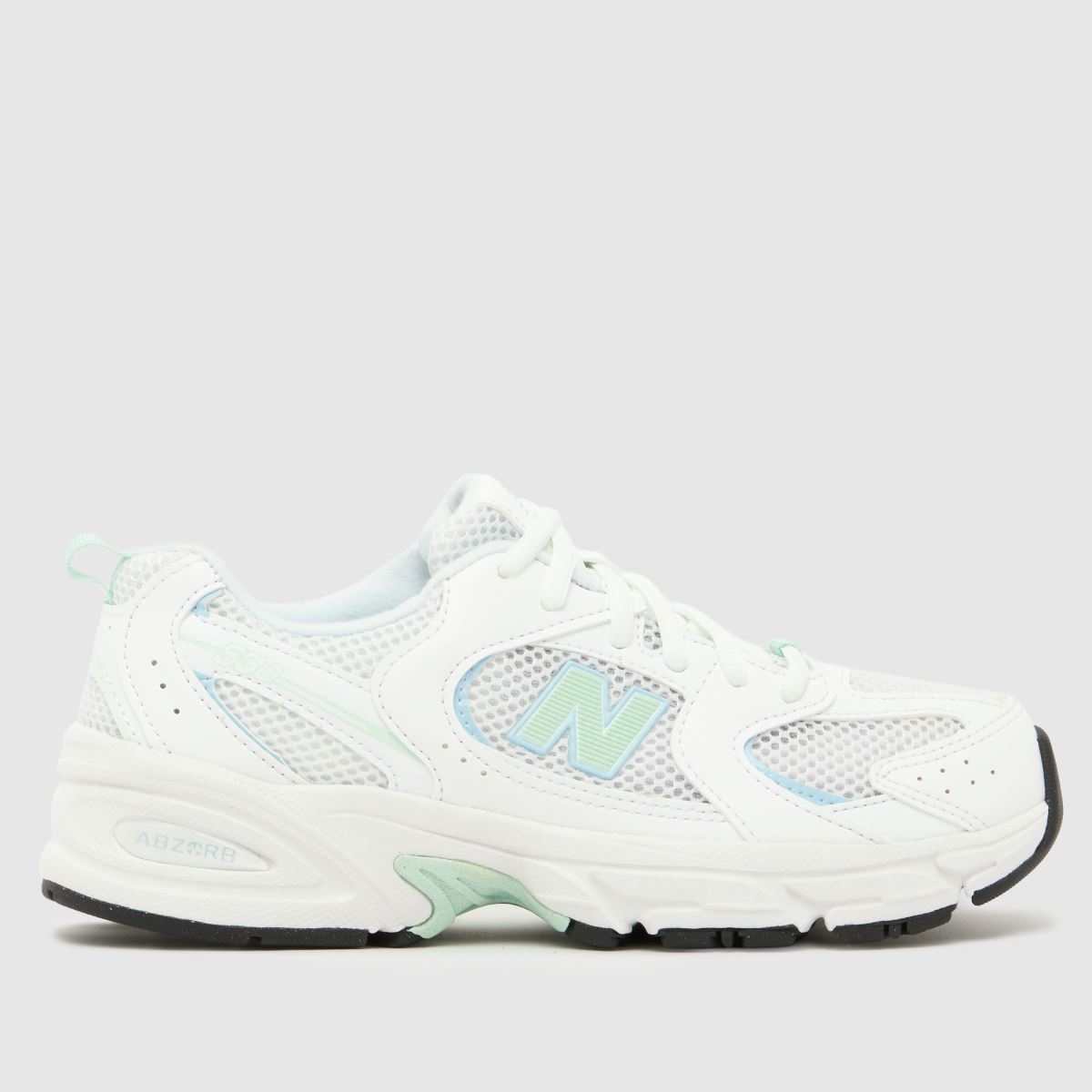 New Balance White Multi 530 Youth Trainers