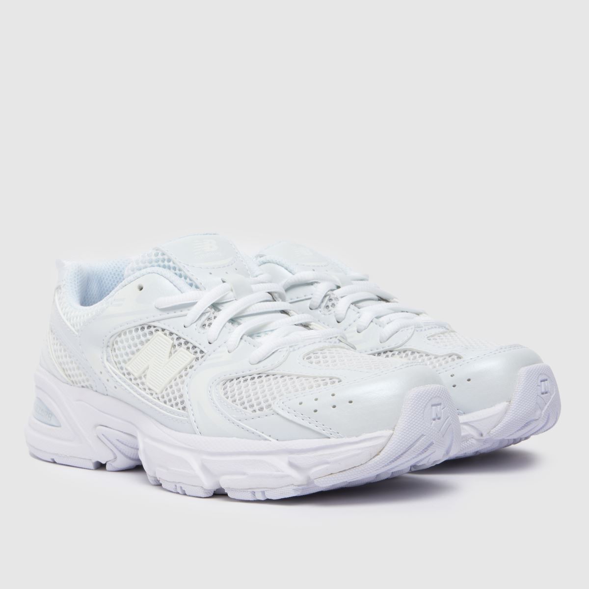 Kids Youth White New Balance 530 Trainers schuh