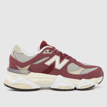 New Balance Burgundy 9060 Youth