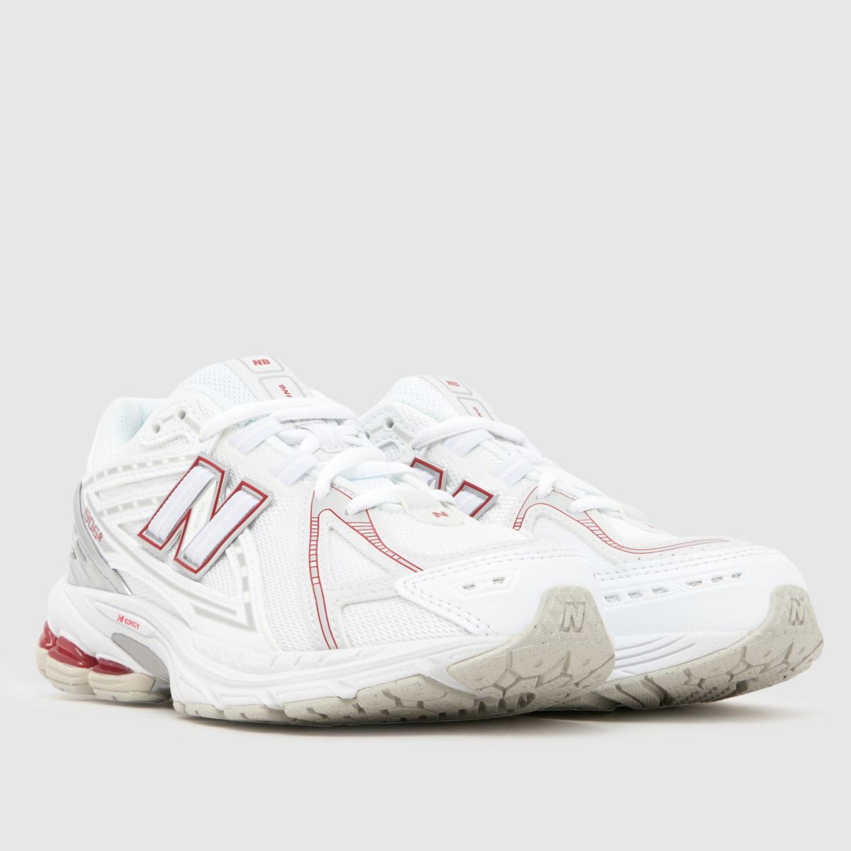 New Balance 1906 Youth in White & Red New Balance 1906 1