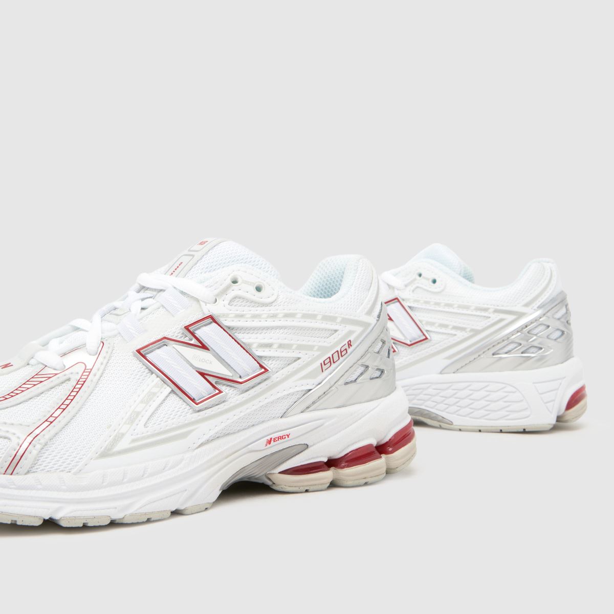New Balance 1906 Youth in White & Red New Balance 1906 7