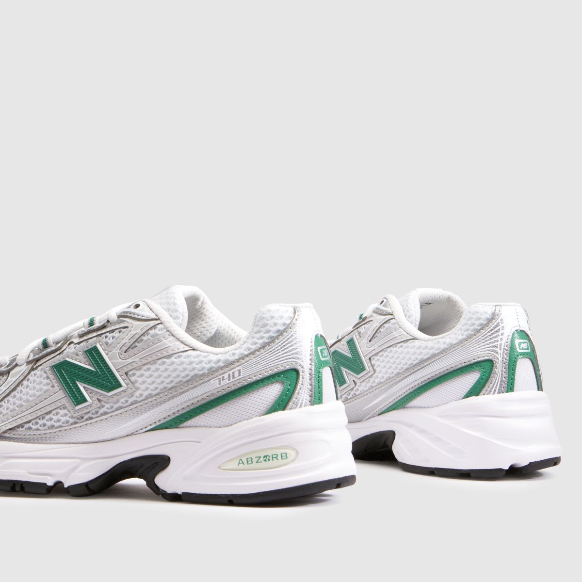 New Balance 740 Youth in White & Green New Balance 740 7