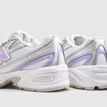 New Balance 740 Youth in White & Purple New Balance 740,4 of 4