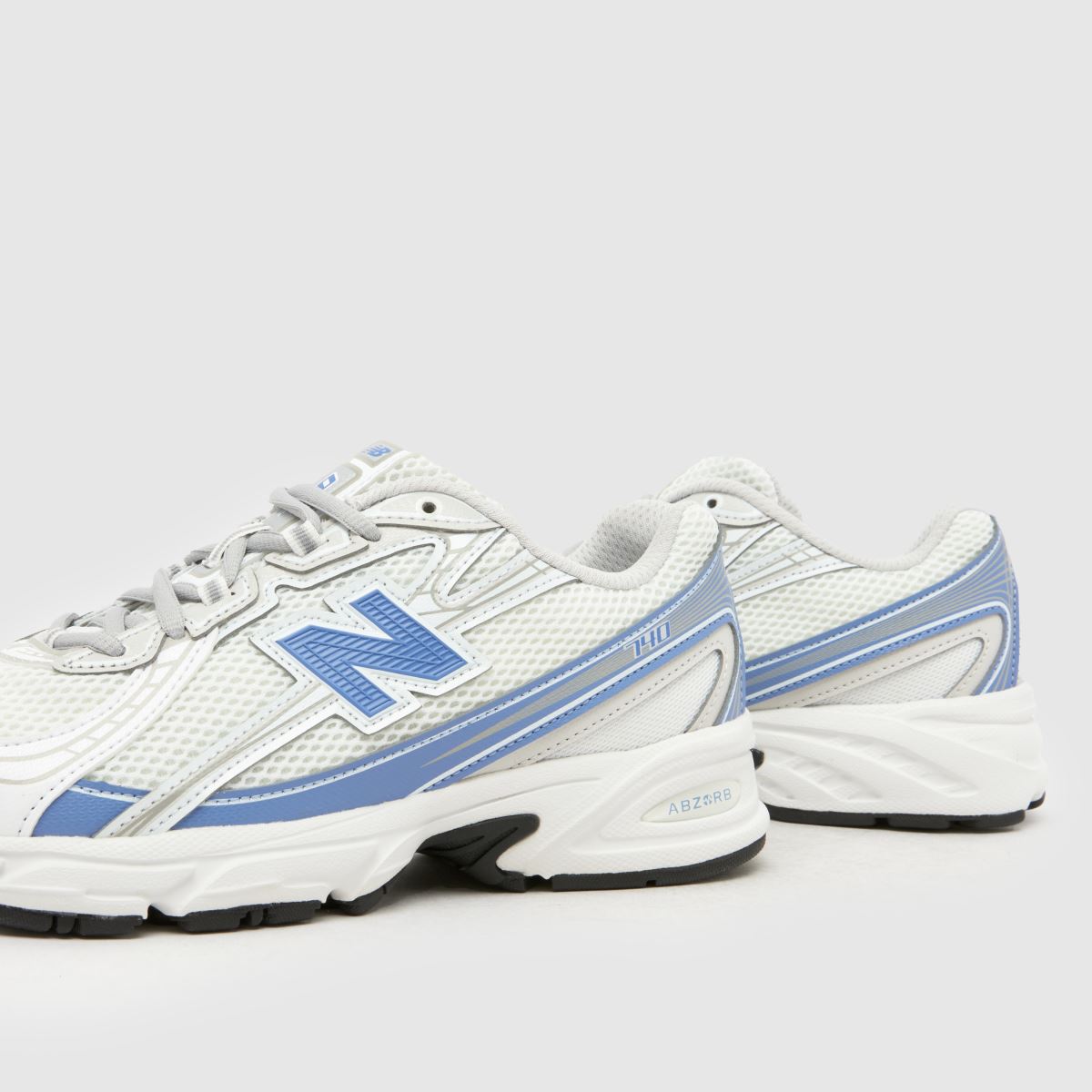 New Balance 740 Youth in White & Blue New Balance 740 7