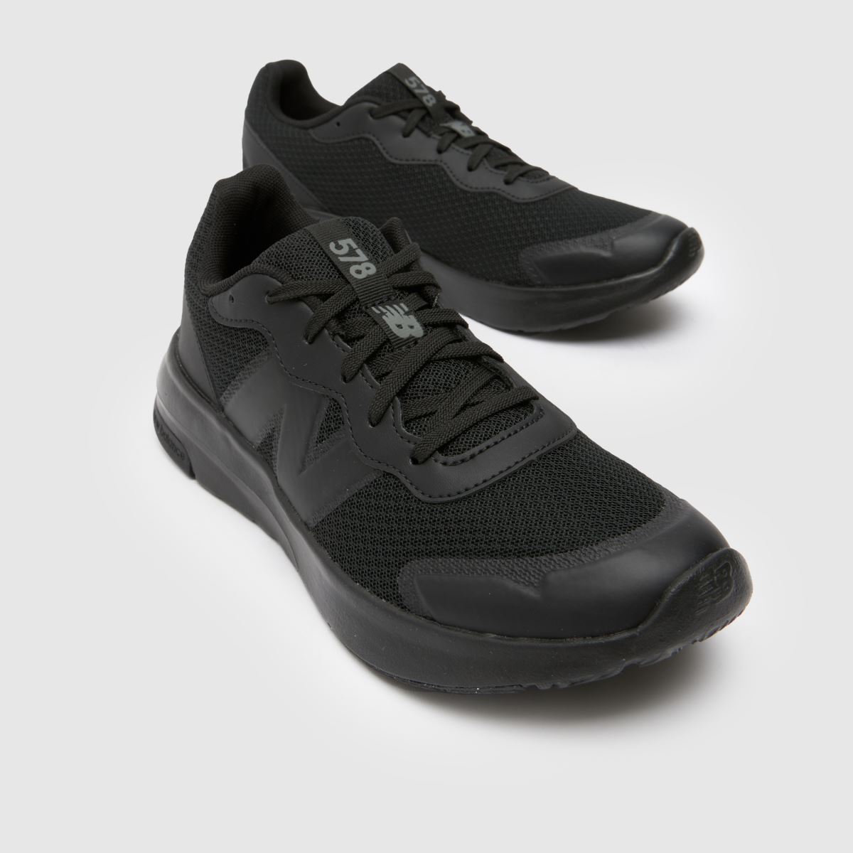 New Balance Black 578 Youth Trainers