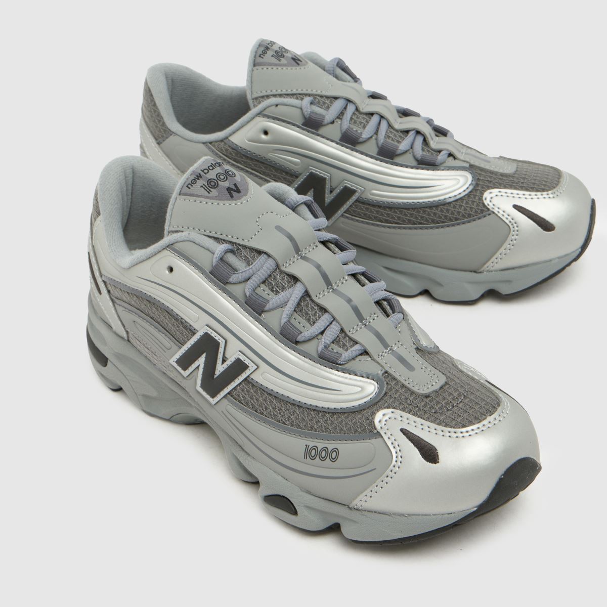 New Balance 1000 Youth in Silver New Balance 1000 4