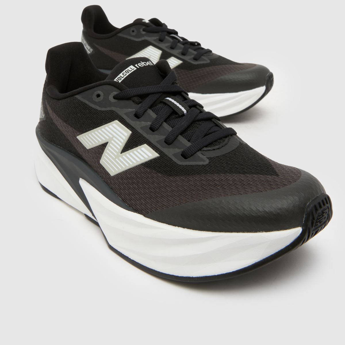 New Balance FuelCell Rebel Youth in Black & White New Balance FuelCell Rebel 4