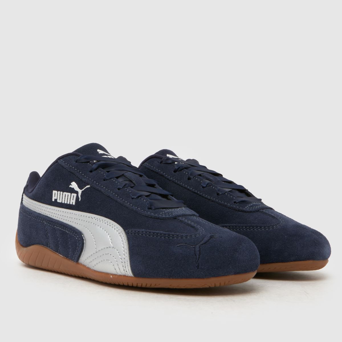 Kids Youth Navy Multi PUMA Speedcat Trainers | schuh