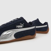 PUMA Speedcat Youth in Navy Multi PUMA Speedcat,4 of 4