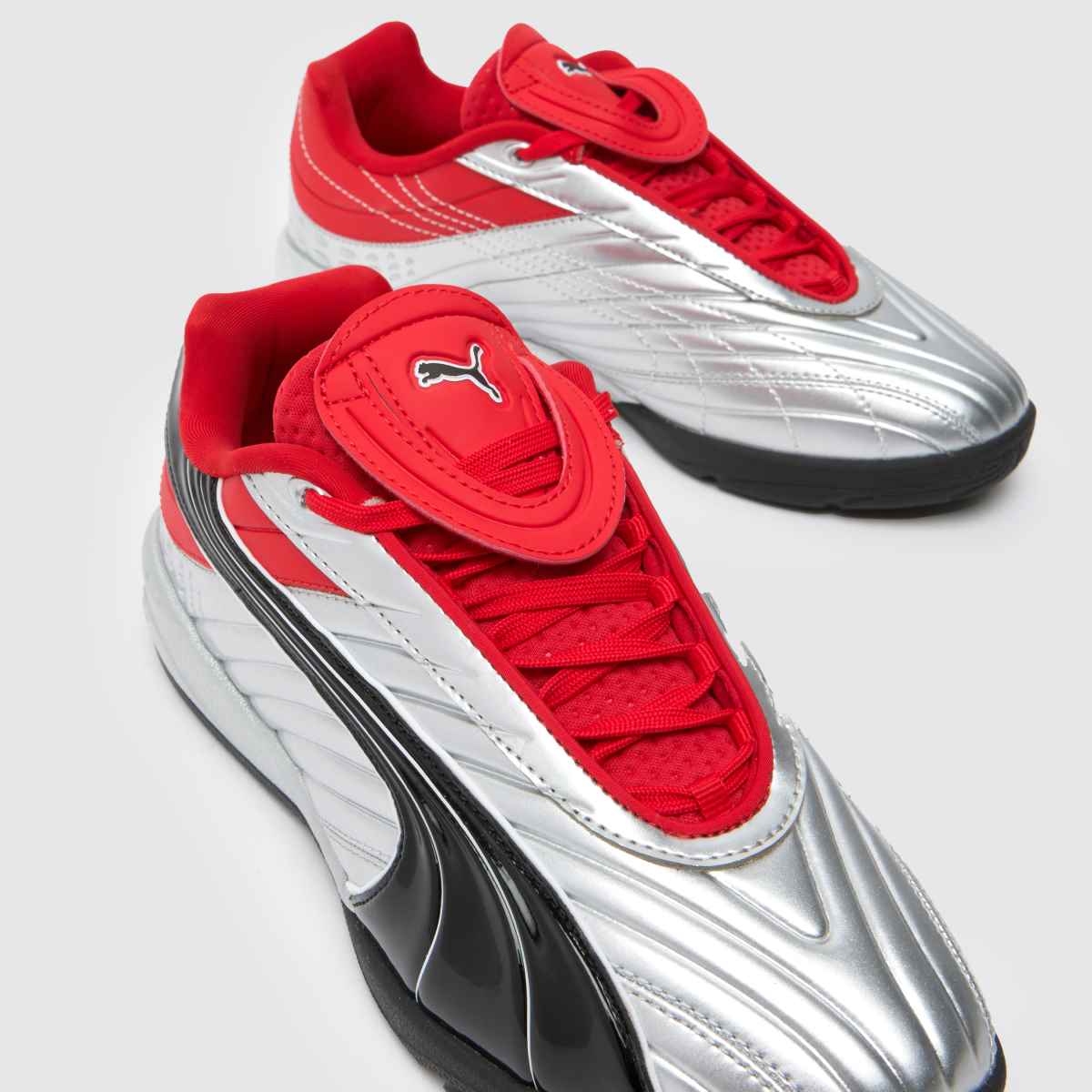 PUMA V1per Youth in Silver Multi PUMA V1per 4