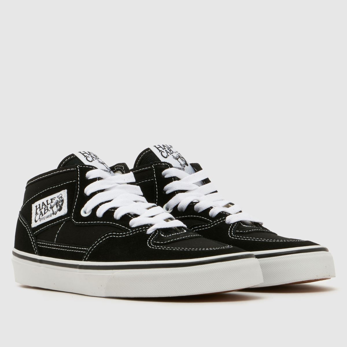 Vans Half Cab Decon Youth in Black & White Vans Half Cab Decon 1
