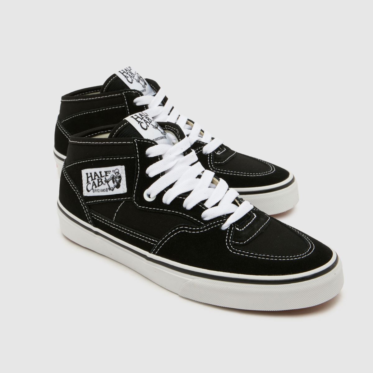 Vans Half Cab Decon Youth in Black & White Vans Half Cab Decon 4