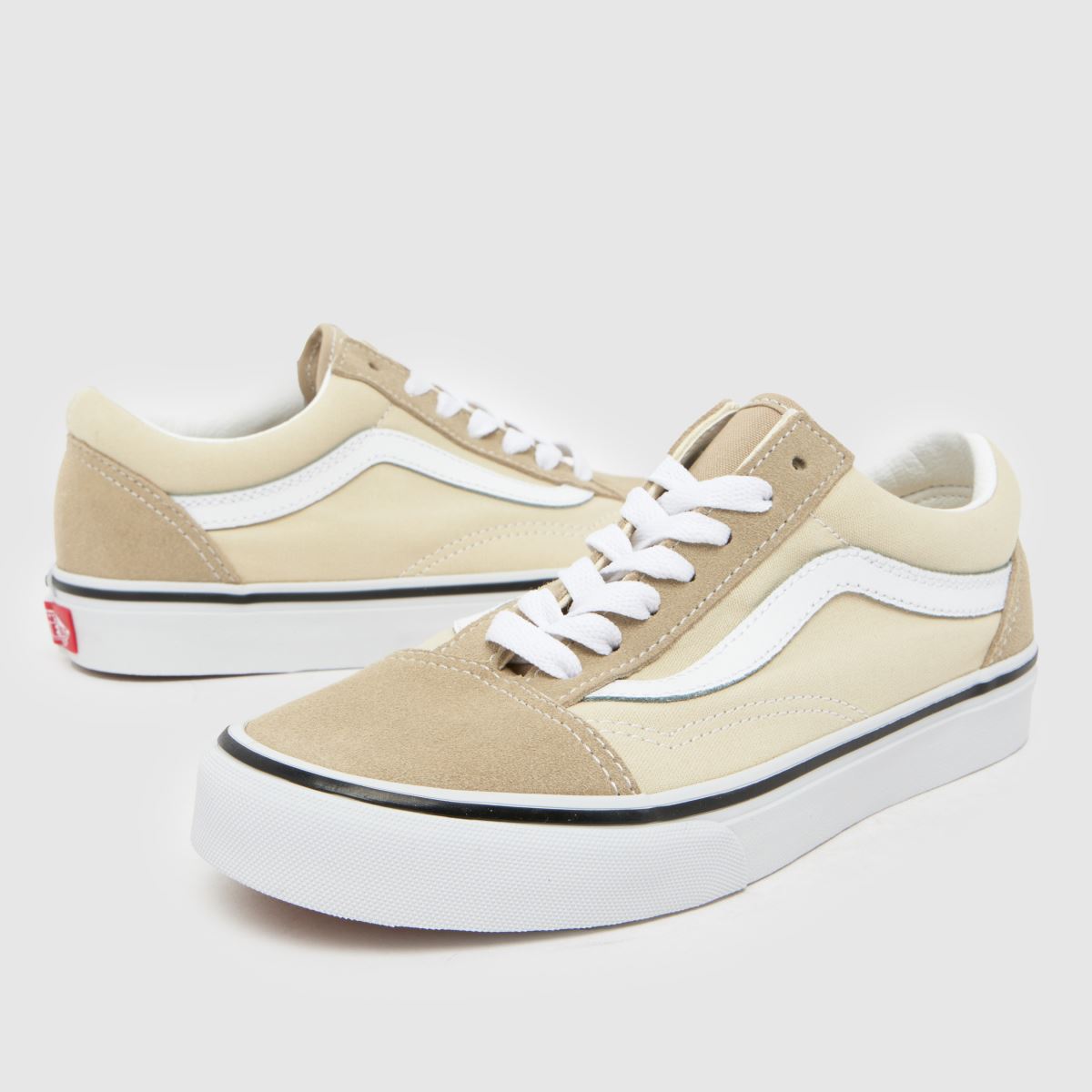 Vans Old Skool Youth in Beige Multi Vans Old Skool 7