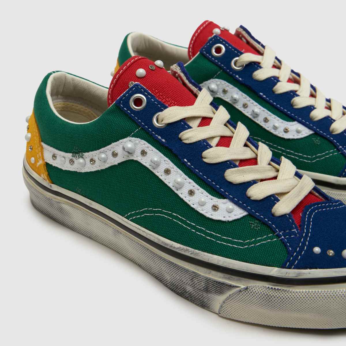 Vans Old Skool Pearlized LX Youth in Multi Vans Old Skool Pearlized LX 4