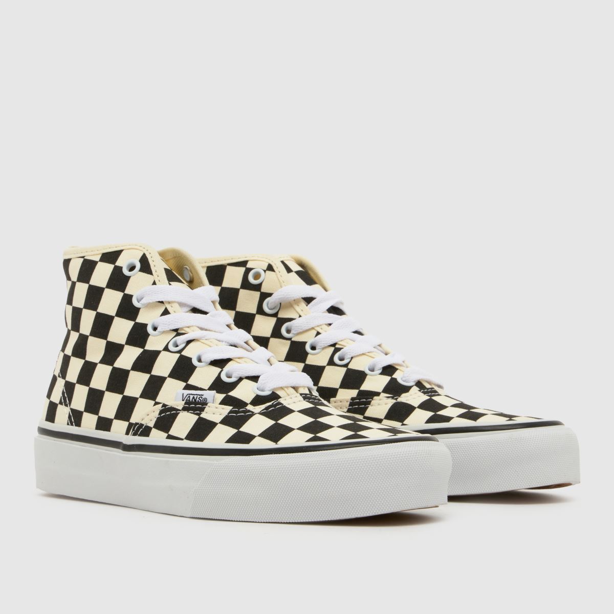 Vans Authentic Hi 2.0 Youth in White & Black Vans Authentic Hi 2.0 1