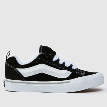 Vans Black & White Knu Skool Youth