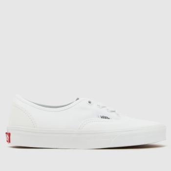 Vans White Authentic Youth