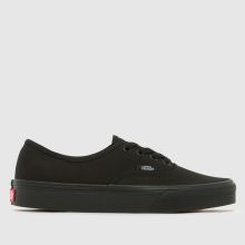 Vans Authentic Youth in Black Vans Authentic,1 of 4