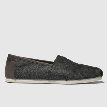 toms grey alpargata trim shoes toms grey alpargata trim shoes