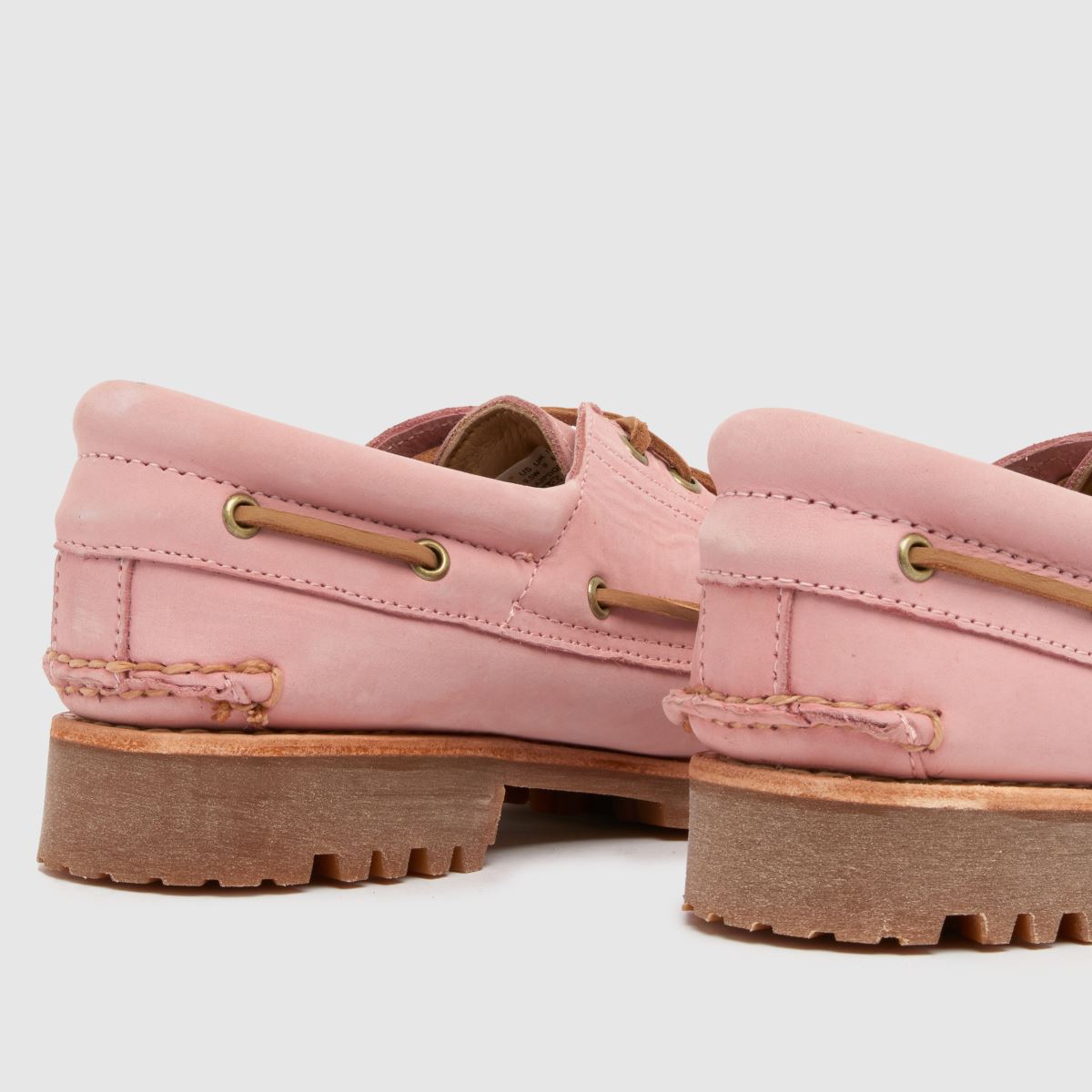 Timberland Authentic 3 Eye Boat in Pale Pink Timberland Authentic 3 Eye Boat 7