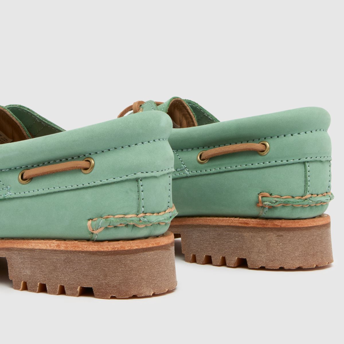 Timberland Authentic 3 Eye Boat in Green Timberland Authentic 3 Eye Boat 7