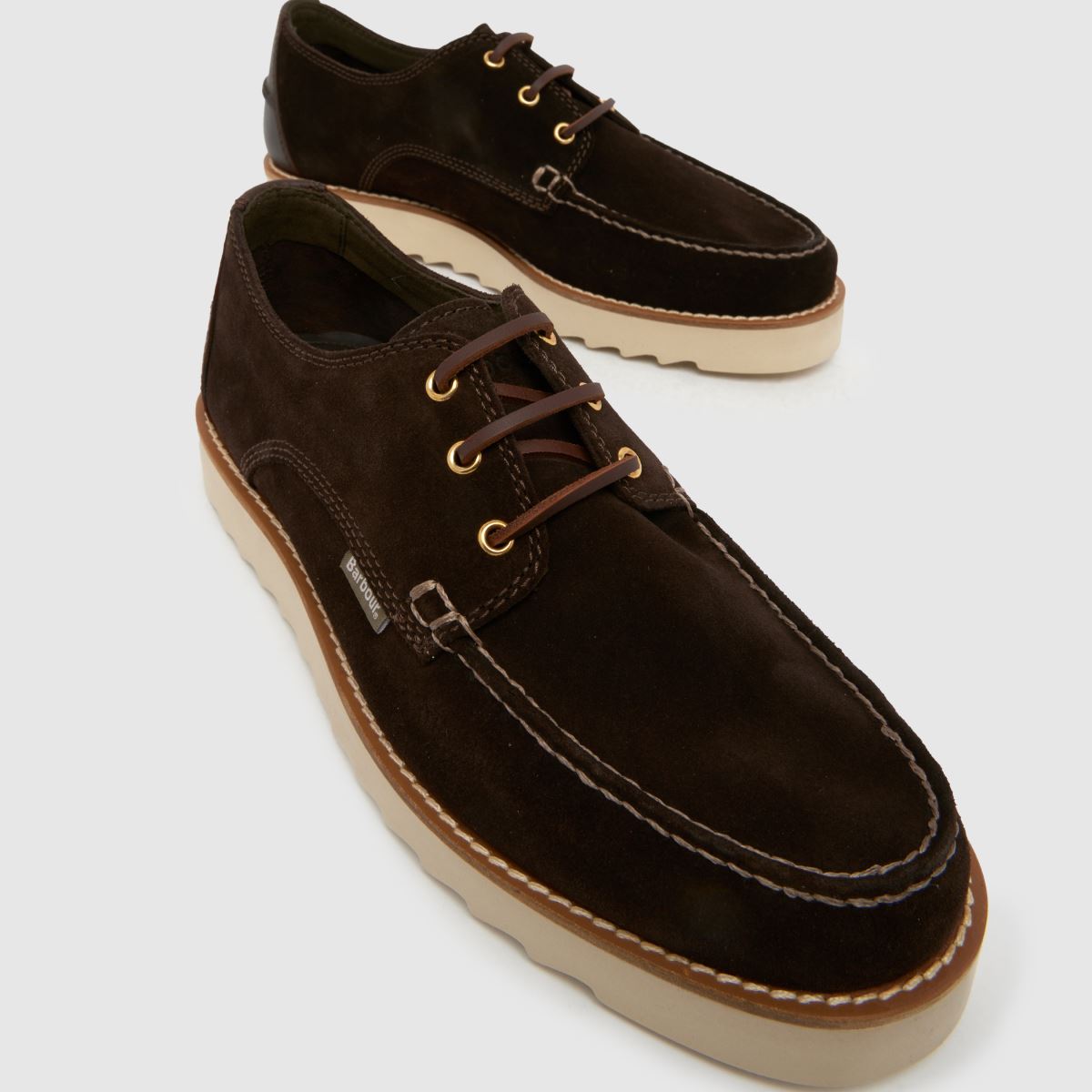 Barbour Aydon Derby in Dark Brown Barbour Aydon Derby 4