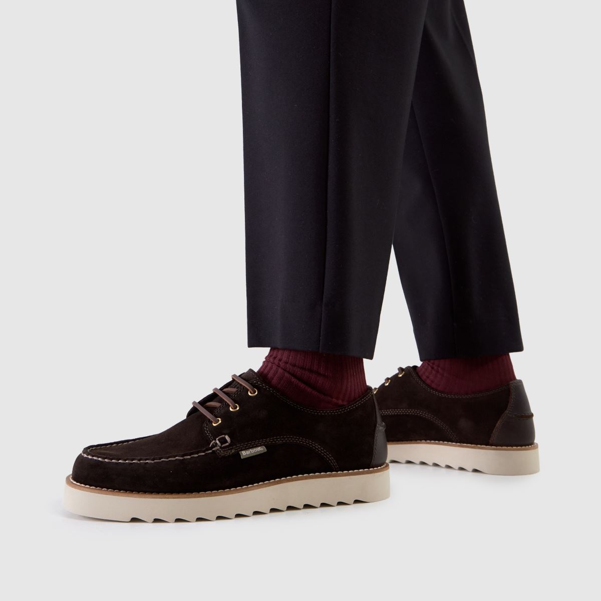 Barbour Aydon Derby in Dark Brown Barbour Aydon Derby 8