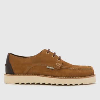Barbour Tan Aydon Derby Mens Shoes