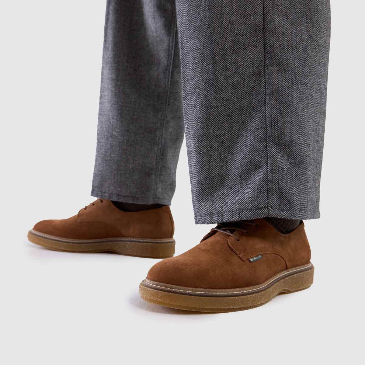 Barbour Harefield Derby in Tan Barbour Harefield Derby 8