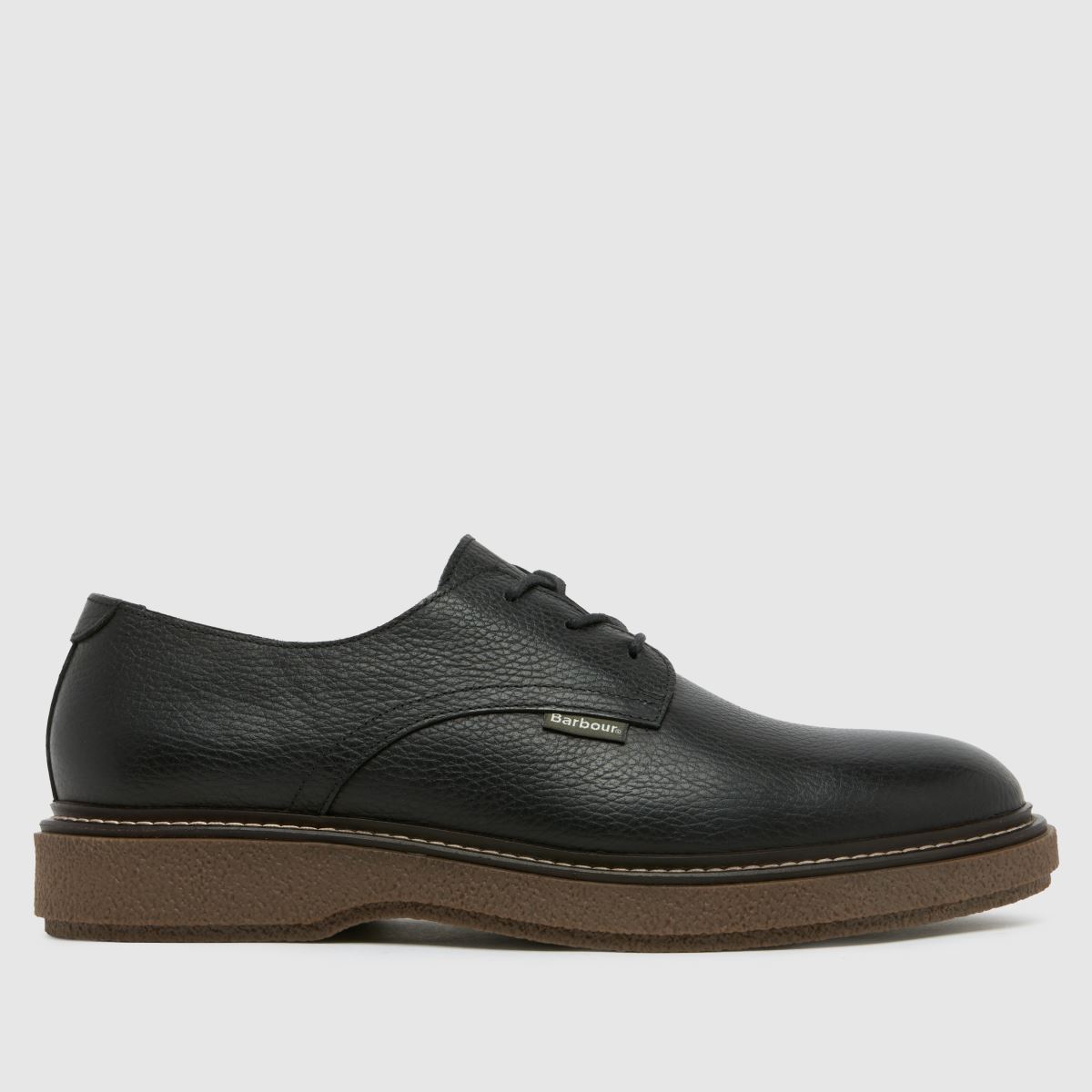 Barbour Harefield Derby Shoes in Black