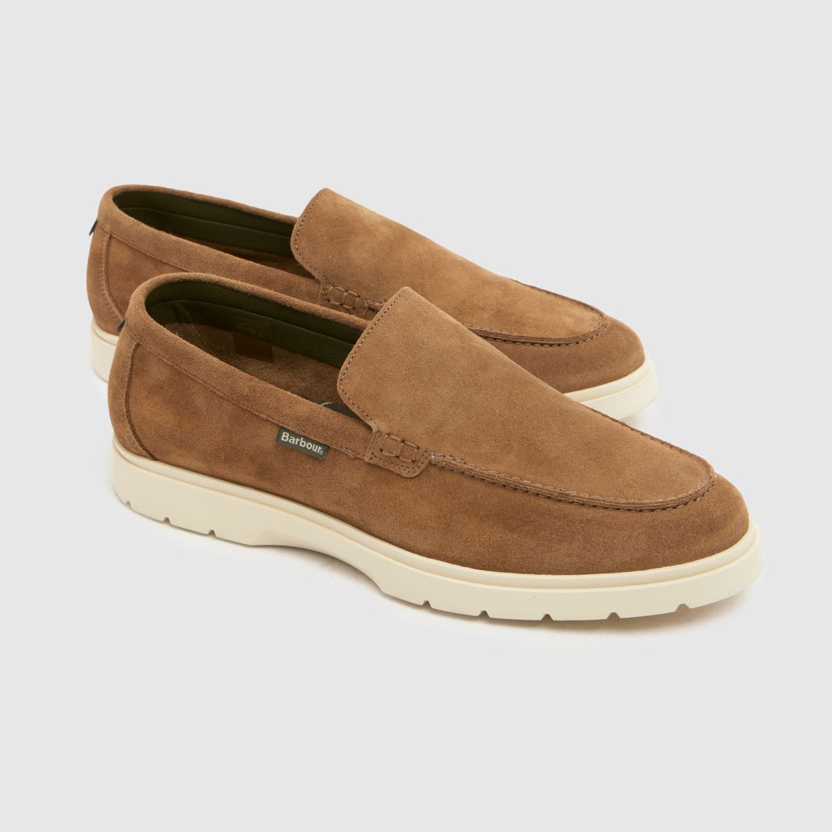 Barbour Carty Loafer in Taupe Barbour Carty Loafer 4