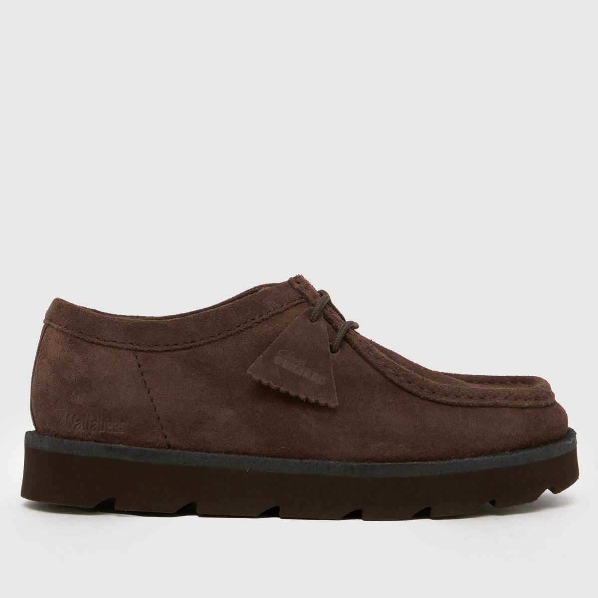 Clarks Originals Meare Wallabee Shoes in Brown