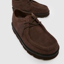 Herren Clarks Originals Braun Meare Wallabee Schuhe Clarks Originals Meare Wallabee,3 von 4