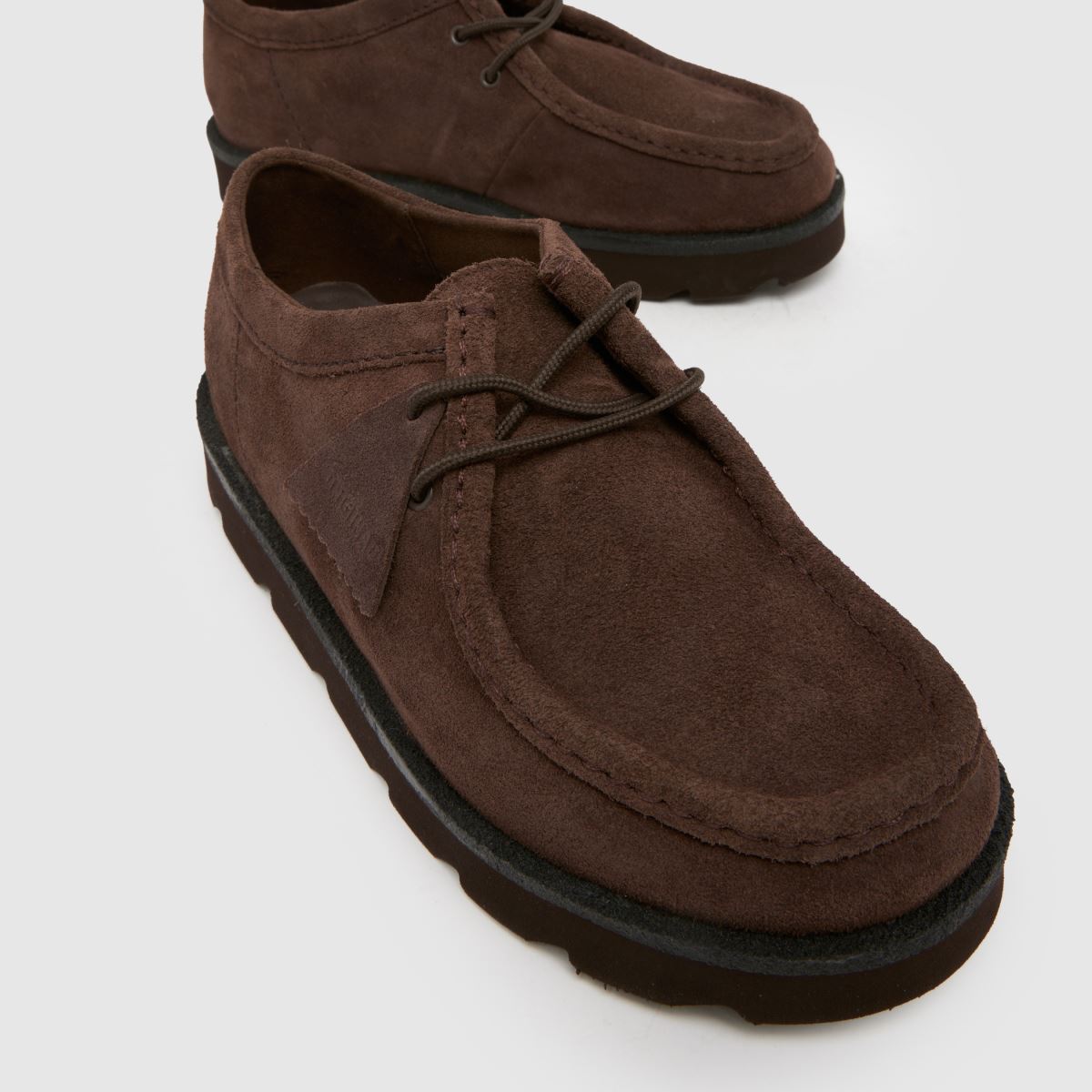 Herren Clarks Originals Braun Meare Wallabee Schuhe Clarks Originals Meare Wallabee 4