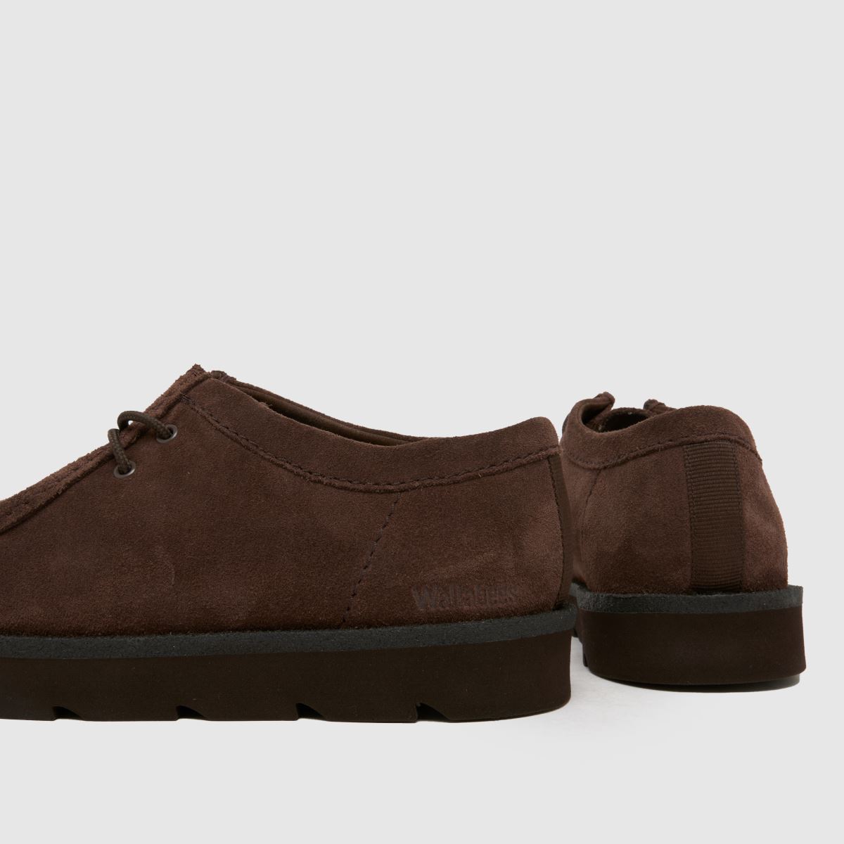 Herren Clarks Originals Braun Meare Wallabee Schuhe Clarks Originals Meare Wallabee 7